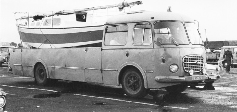 První transport Hebe v roce 1977